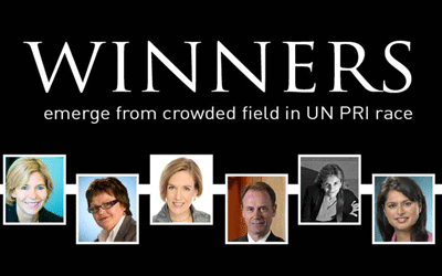 Winners emerge from crowded field in UN PRI race